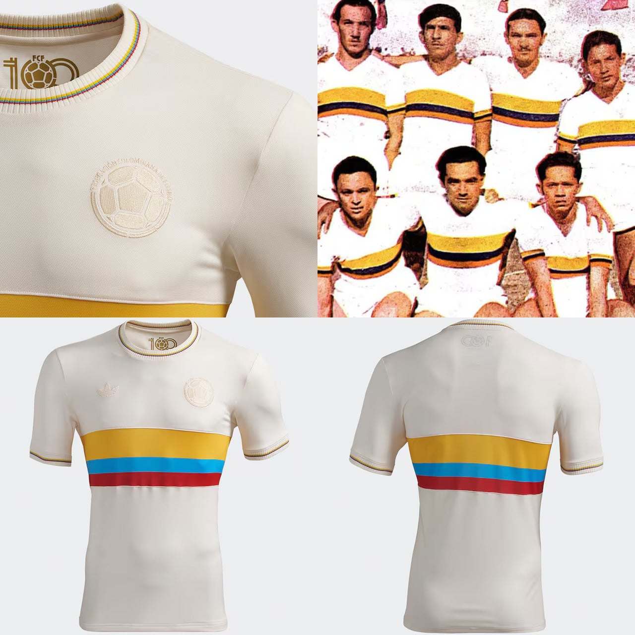 Nueva camiseta selección Colombia CENTENARIO